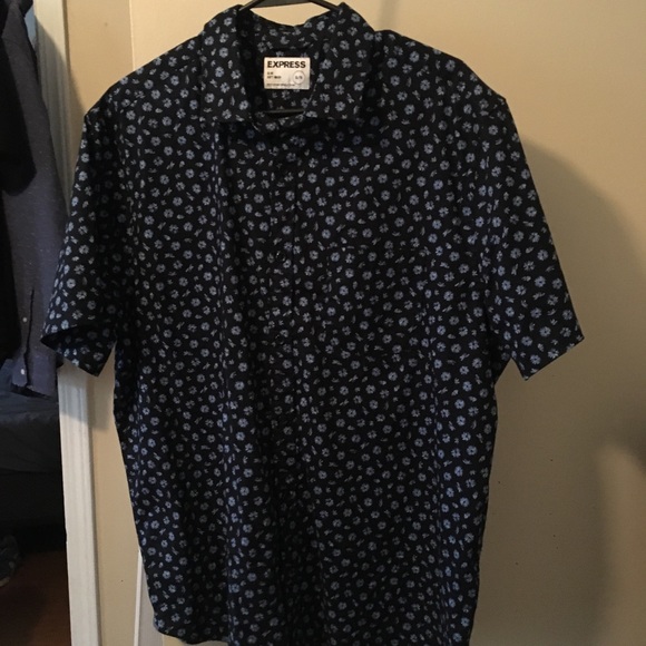 Express tropical flower print - Picture 2 of 5